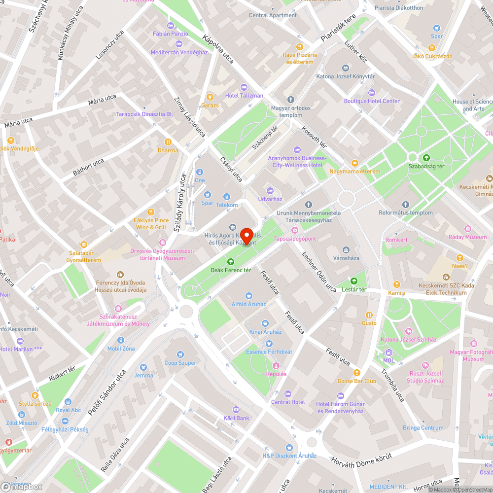 Süllyedt gázcsap bejelentés helye