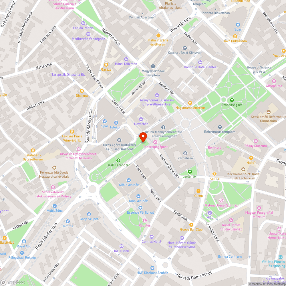 Üres mező bejelentés helye