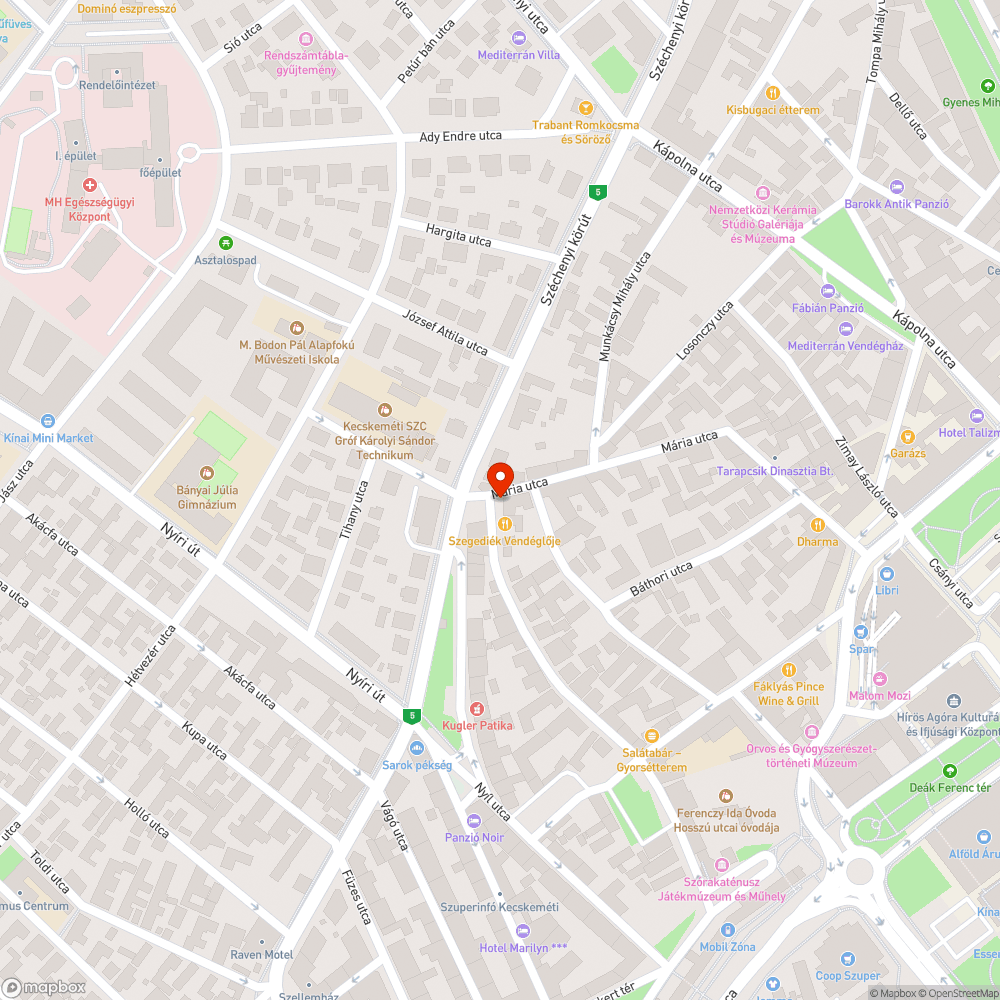 Megdőlt kút és eltömődött víznyelő bejelentés helye