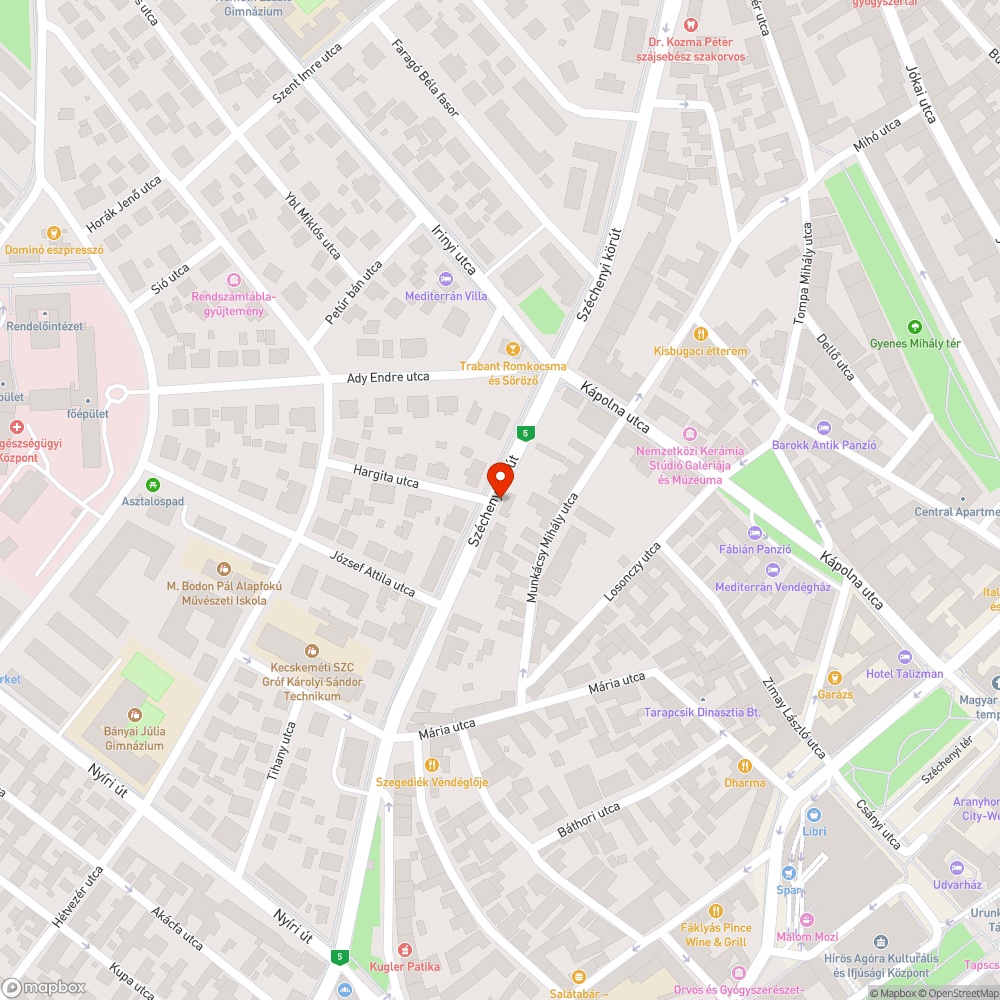 Kopott tábla bejelentés helye