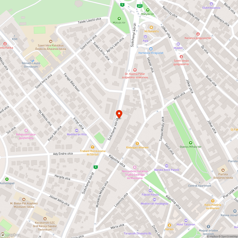 Elhanyagolt buszmegálló bejelentés helye