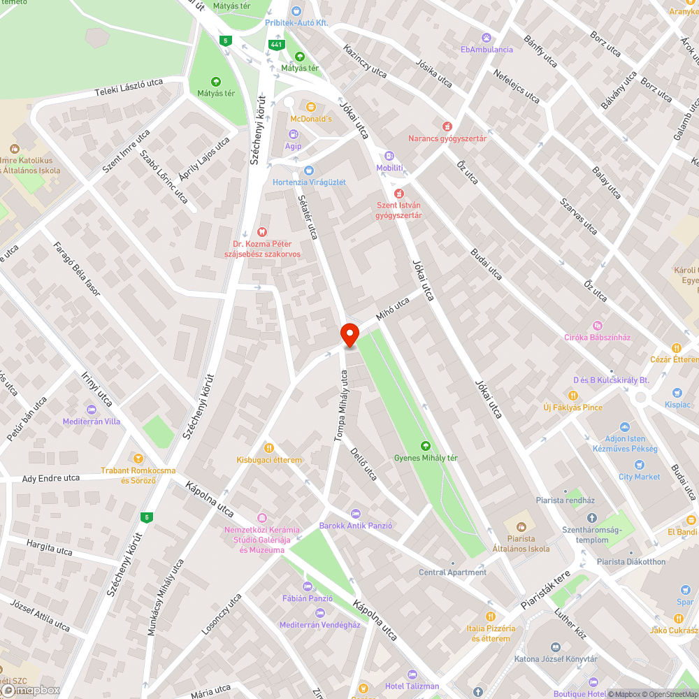 Rossz állapotú traffóház bejelentés helye