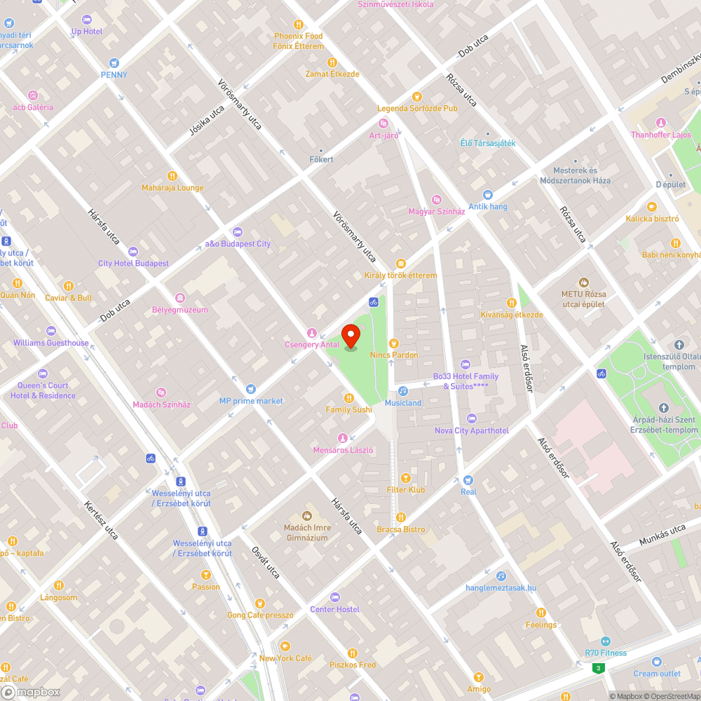 Felújított padok áthelyezése/takarítása bejelentés helye