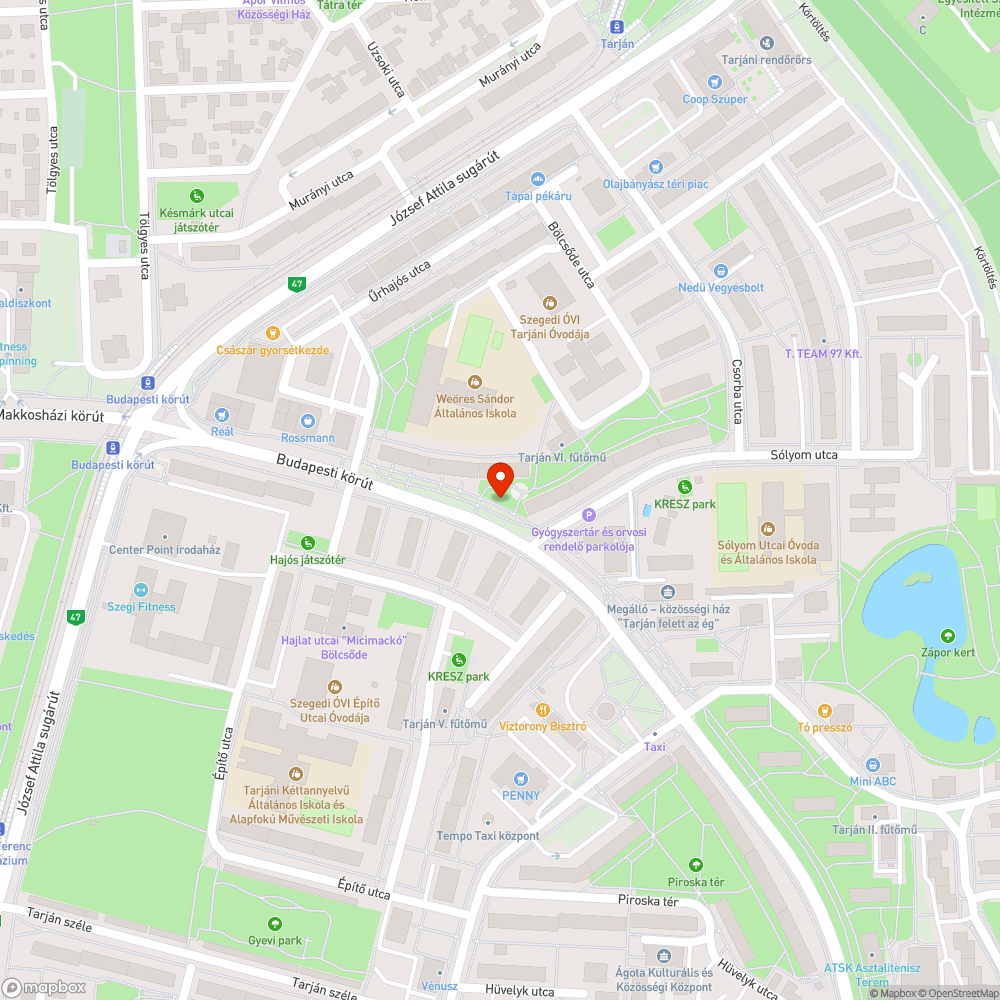 Eldugult víznyelő bejelentés helye