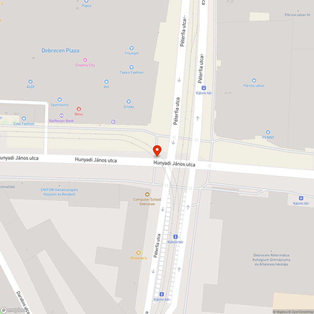 Kerékpáros átkelő kátyúja bejelentés helye