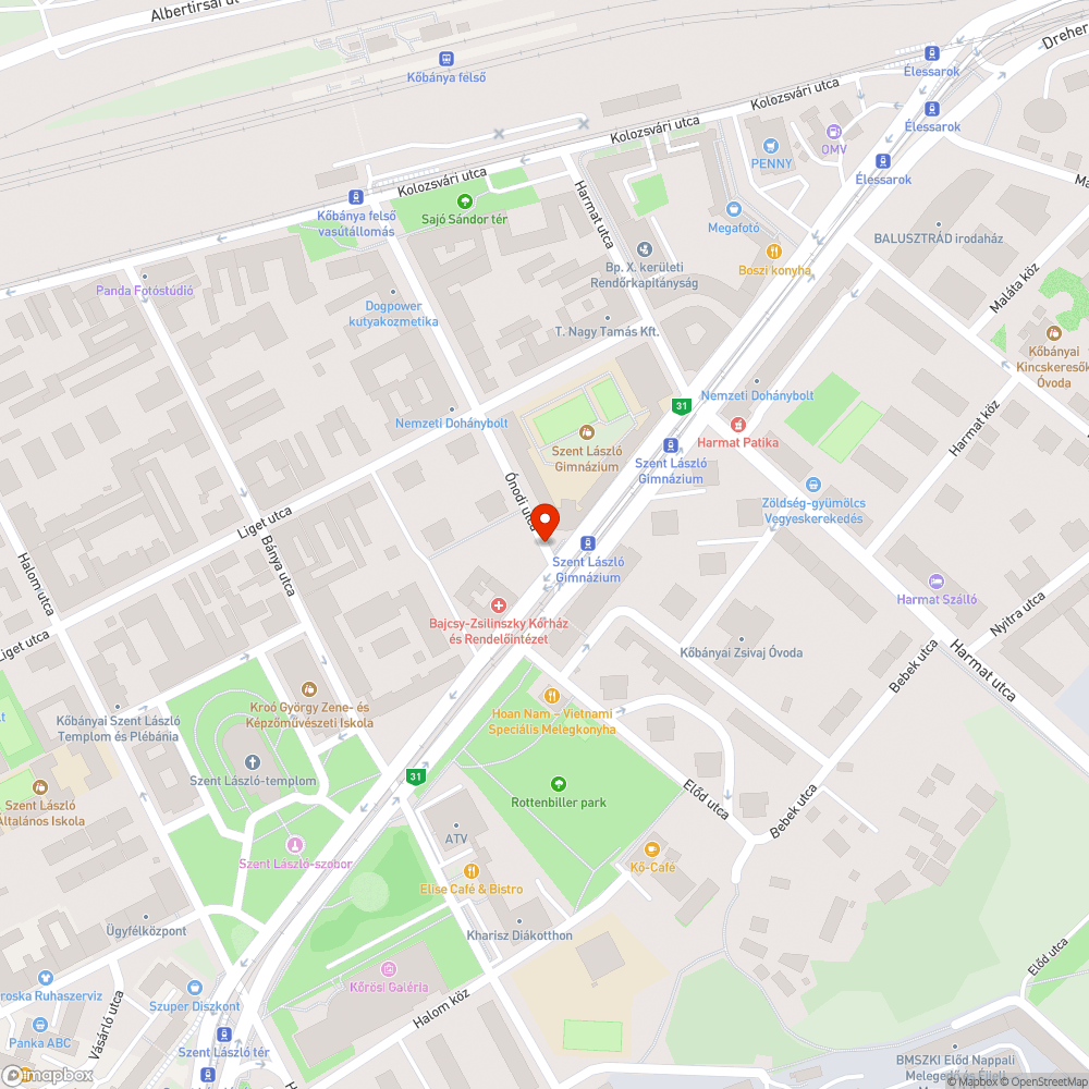 Beszakadt fedlap bejelentés helye