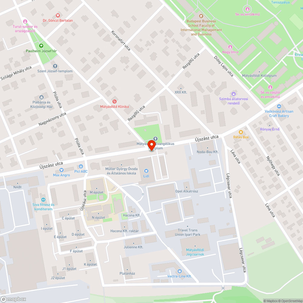 Sérült kerékpártámasz bejelentés helye