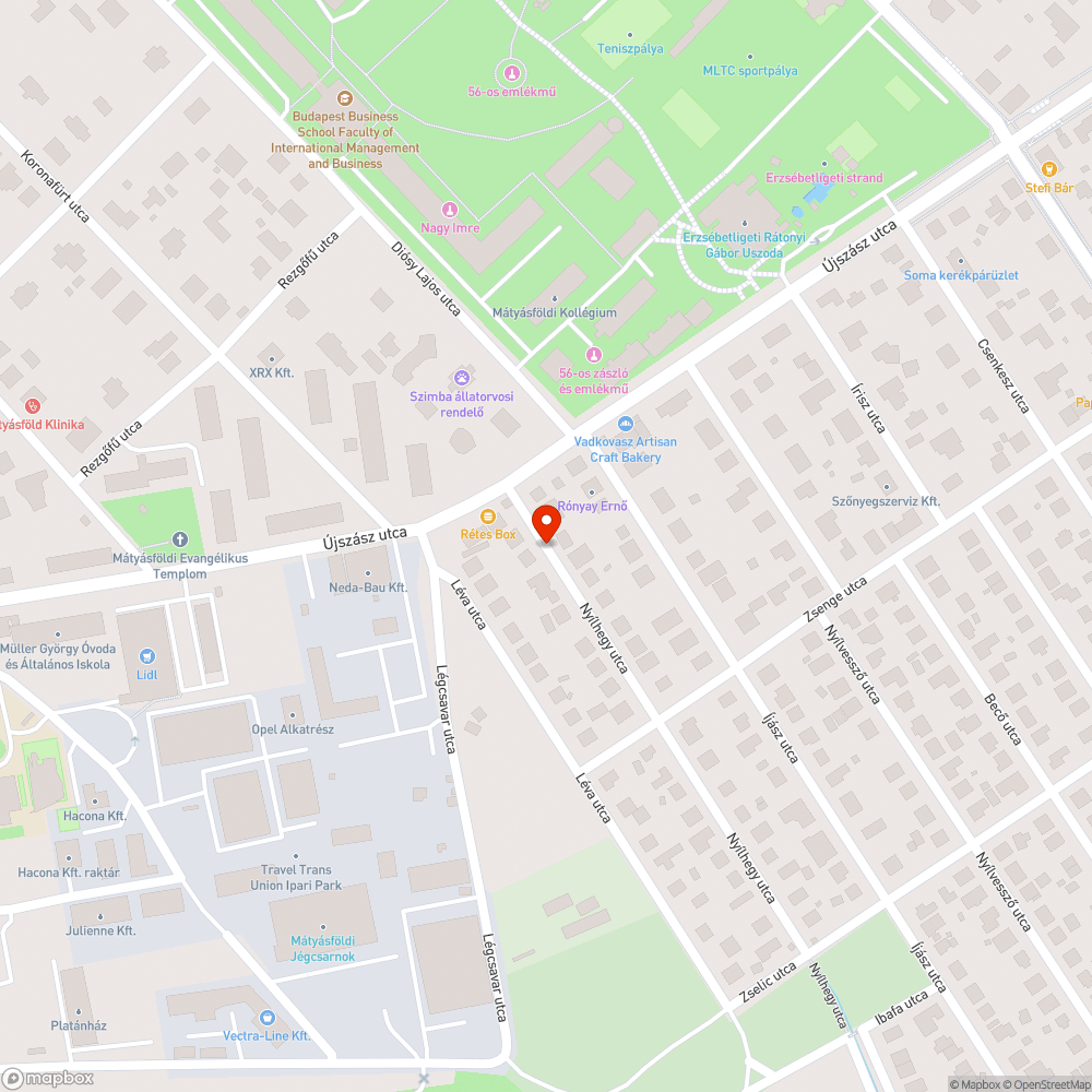 Járdán parkolás bejelentés helye