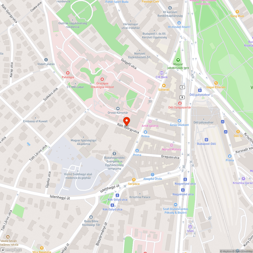 Megszűnt közvilágítás bejelentés helye