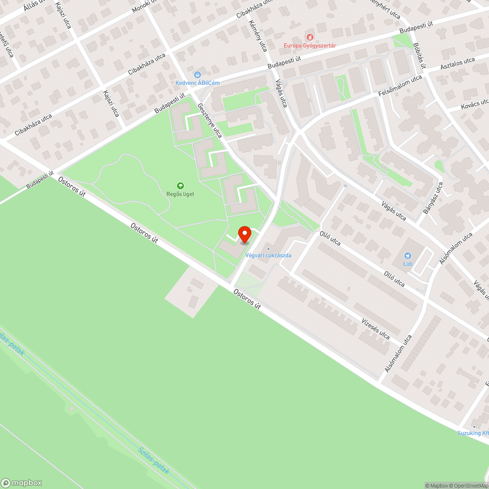 Elhagyott jarmu bejelentés helye