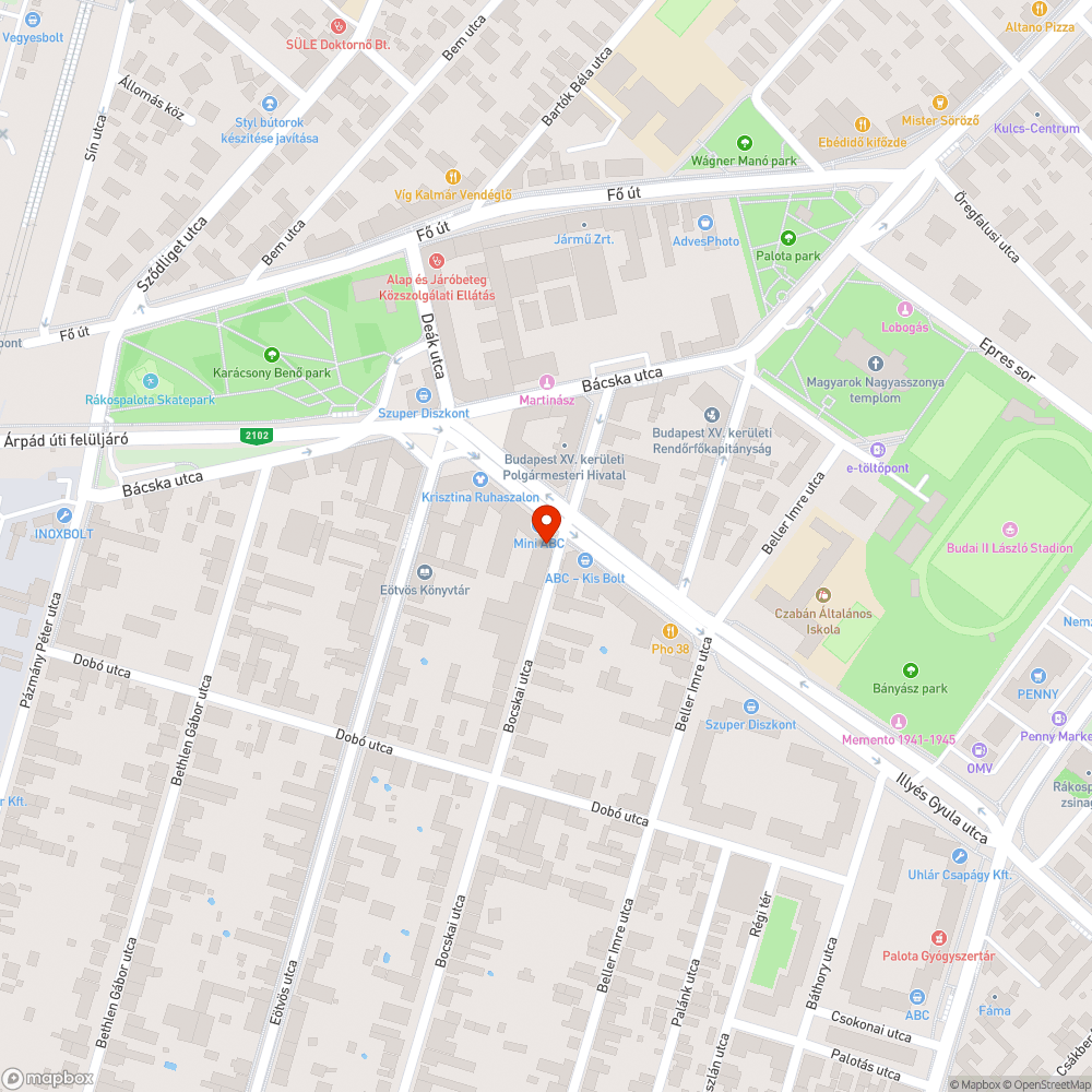 Közlekedési lámpa hiba bejelentés helye