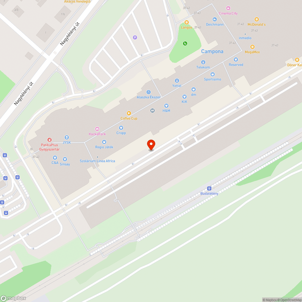 Kidöntött villanyoszlop bejelentés helye