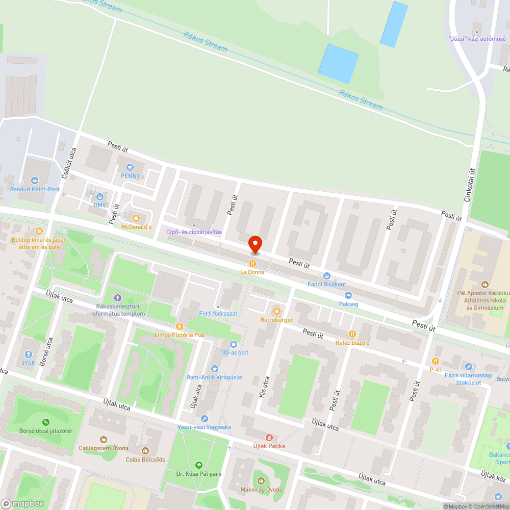 Köszönjük a vásárlást bejelentés helye