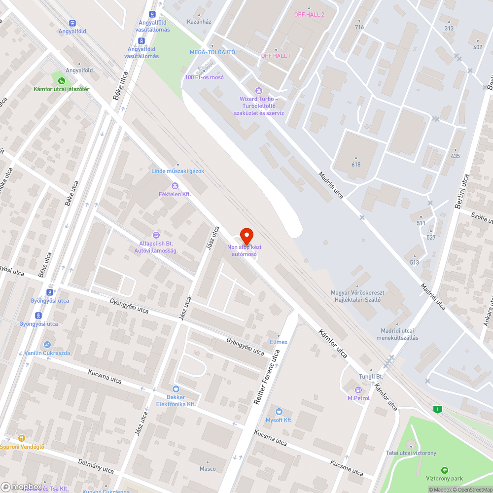 Félig kiszáradt jegenye bejelentés helye