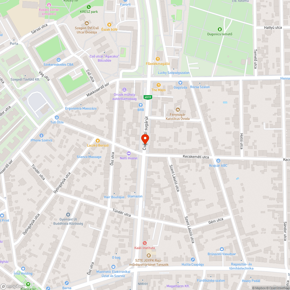 Nem működő lámpák bejelentés helye