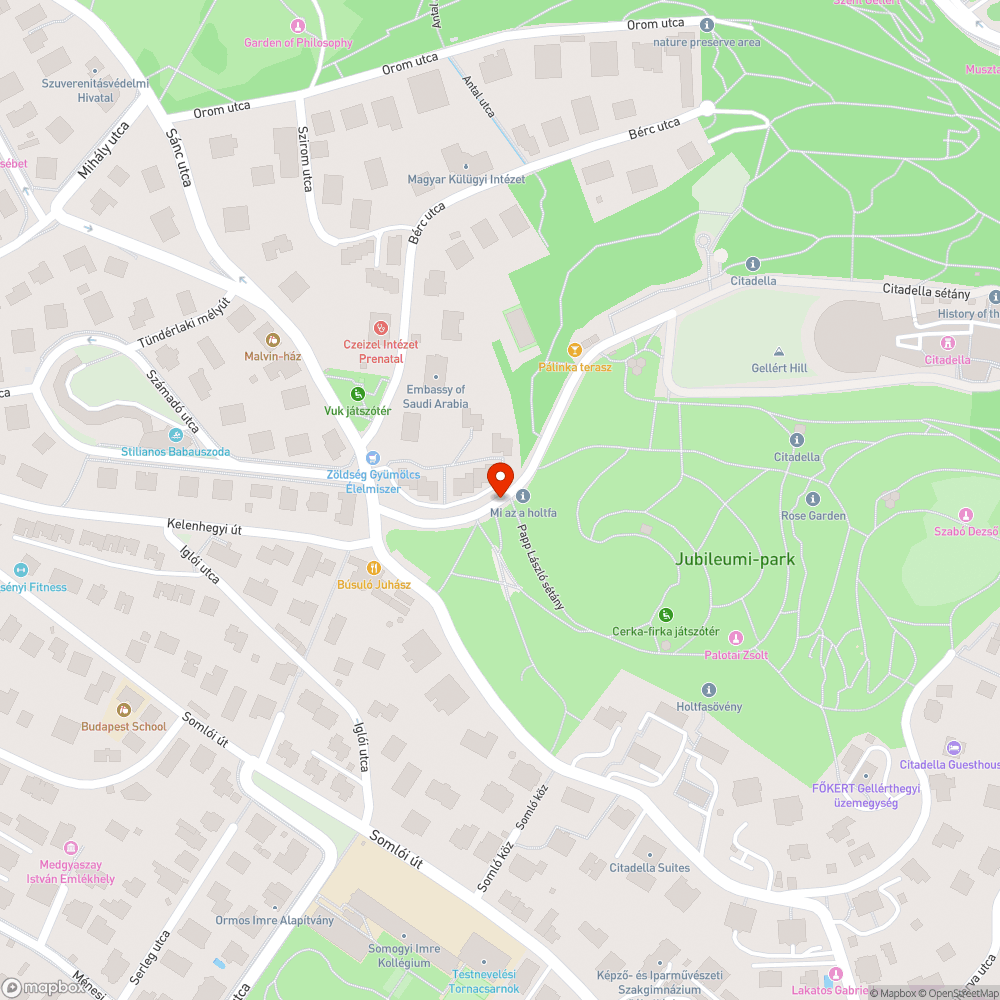 Sérült akna bejelentés helye