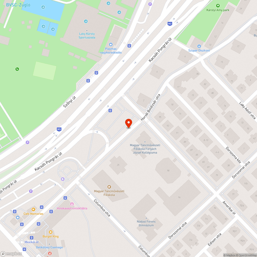 rosszul kihelyezett tábla bejelentés helye