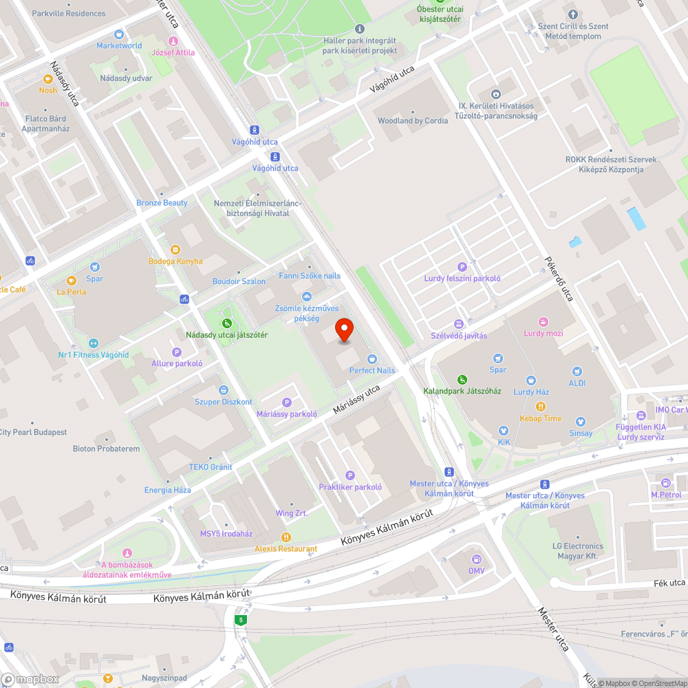 Roncsautók bejelentés helye