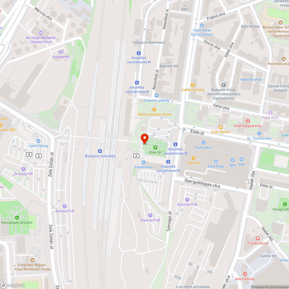 Szemetes terület bejelentés helye