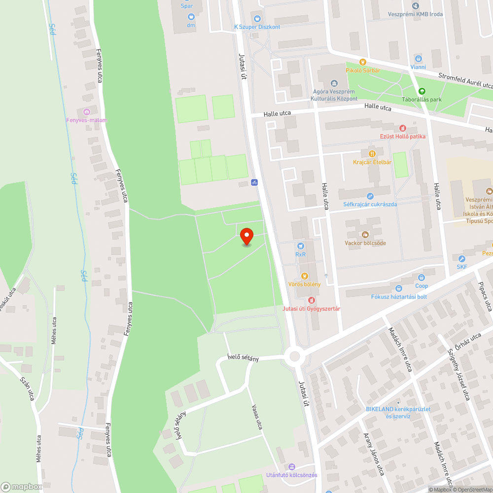 Megrongált kukák és padok bejelentés helye