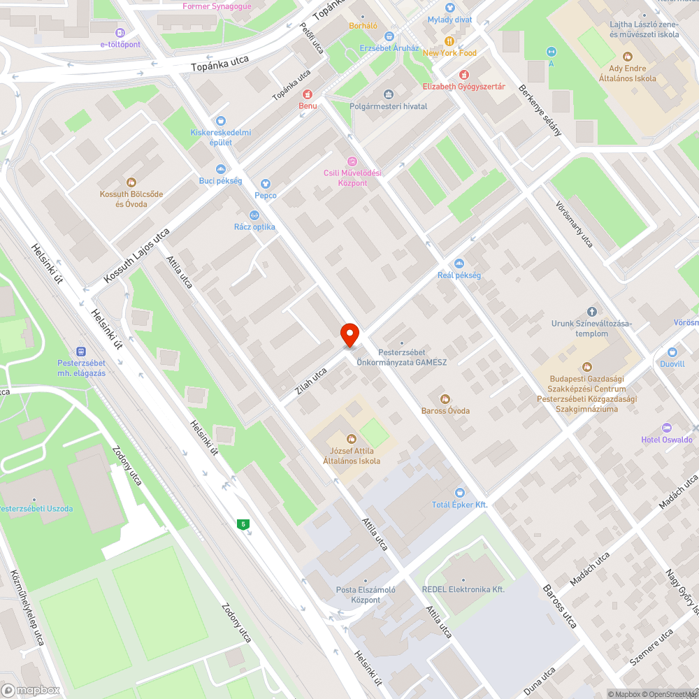 Balesetveszélyes aknafedlap bejelentés helye