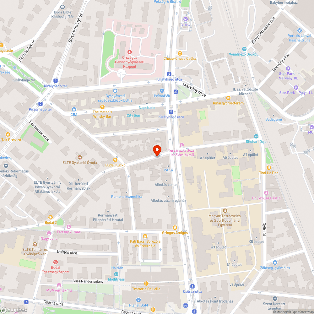 Koromfekete szekrény bejelentés helye