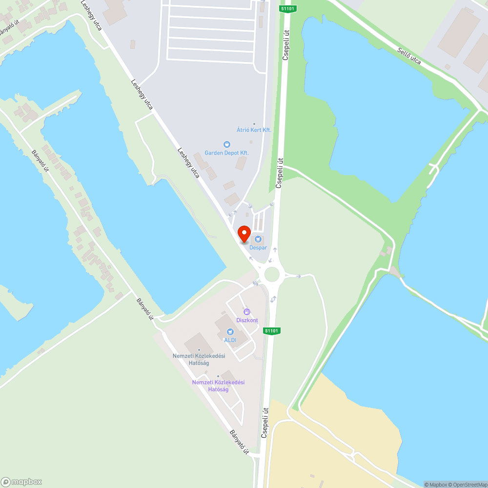 Újra termelődő szemét bejelentés helye