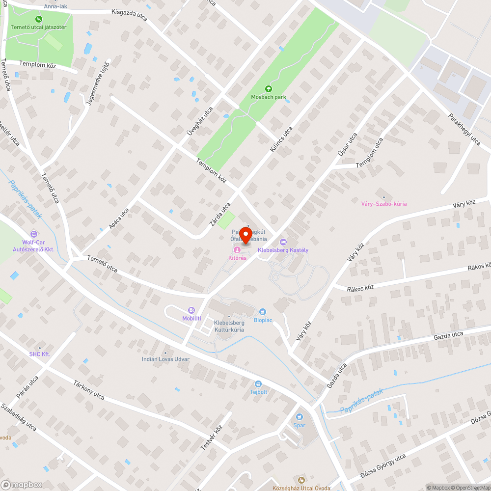 Illegális szemét lehelyezése. bejelentés helye