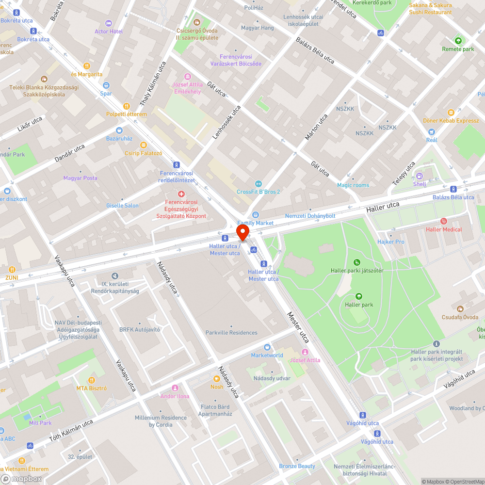 Lekopott zebra bejelentés helye