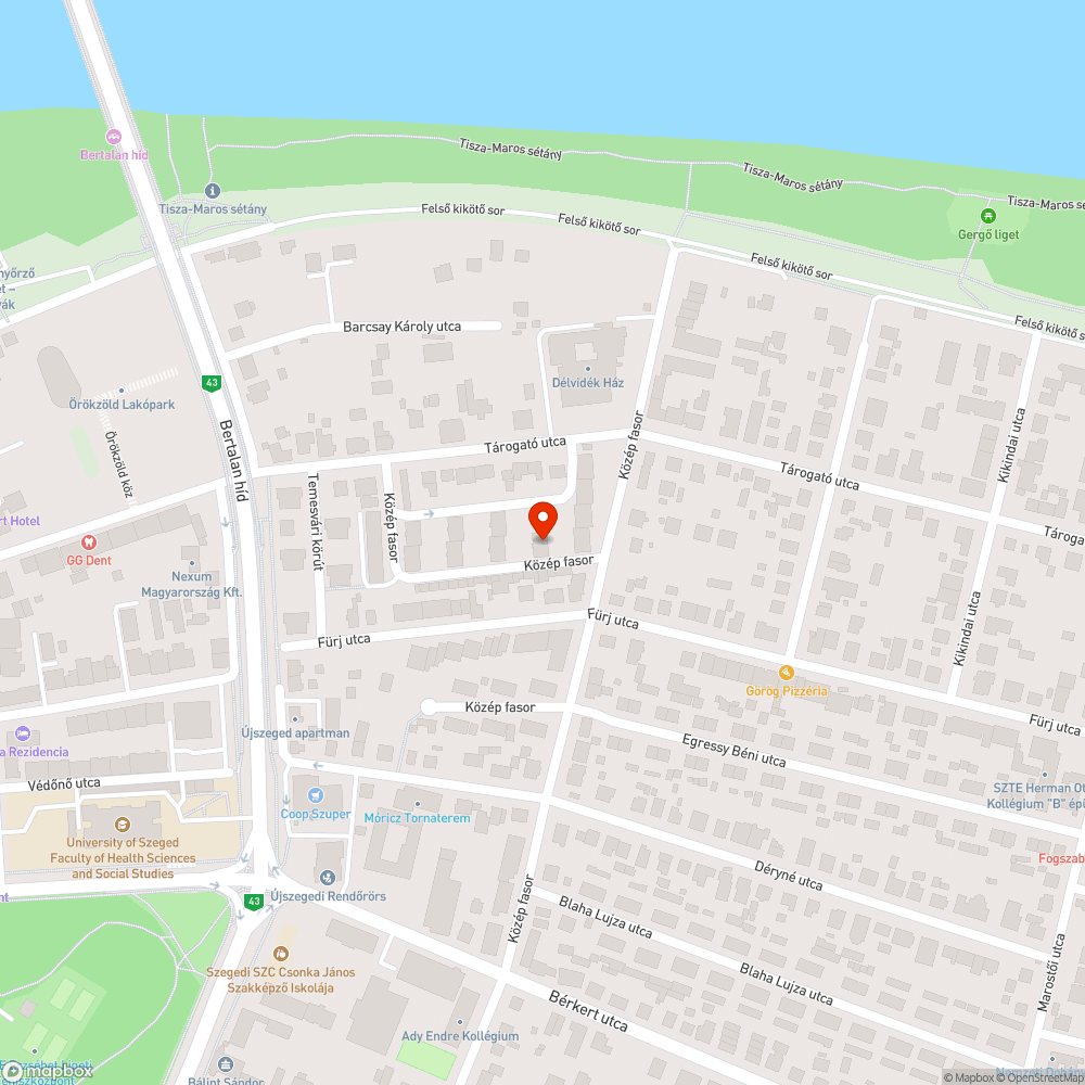 Hiányzó világítótestek bejelentés helye