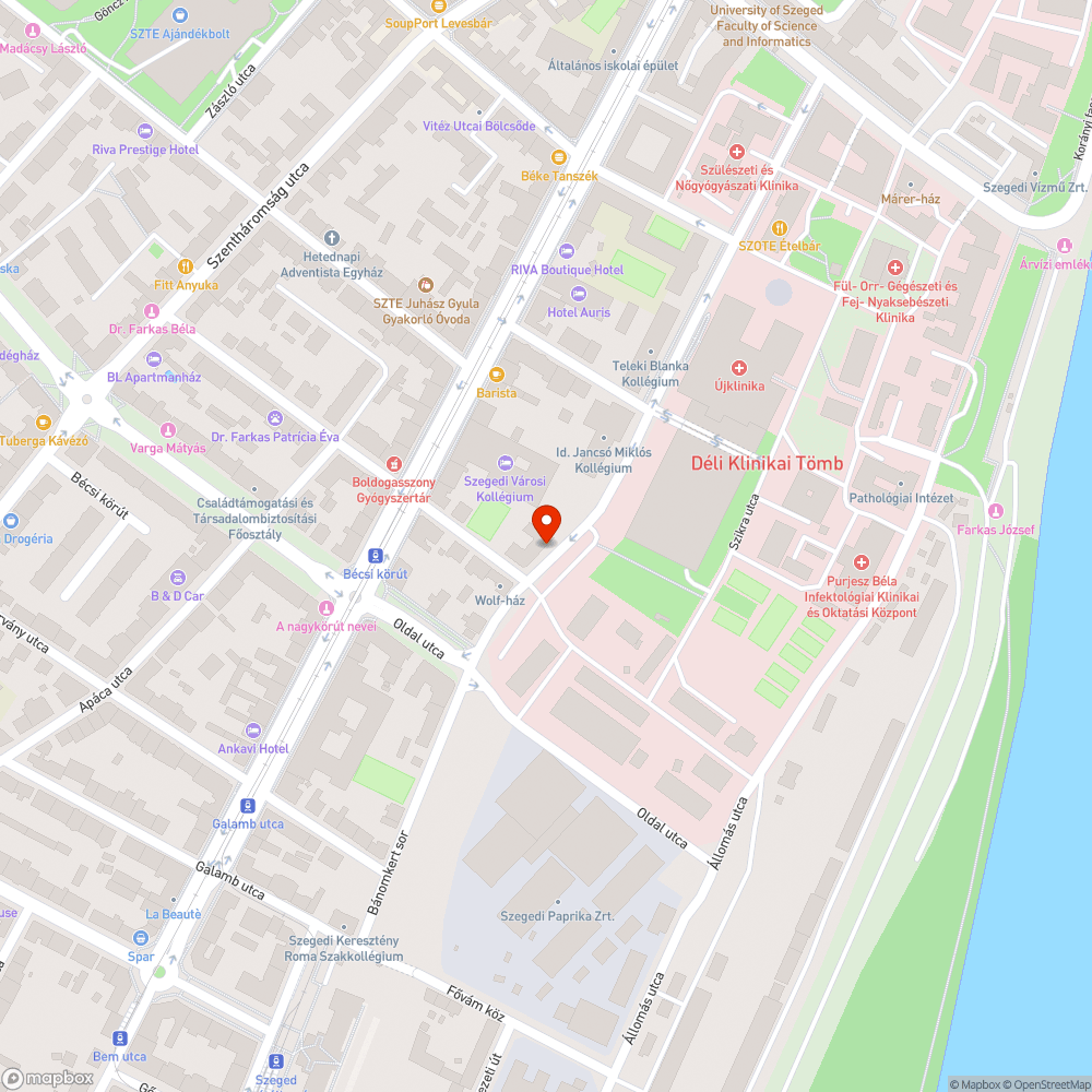 Hepe-hupás átkelők bejelentés helye