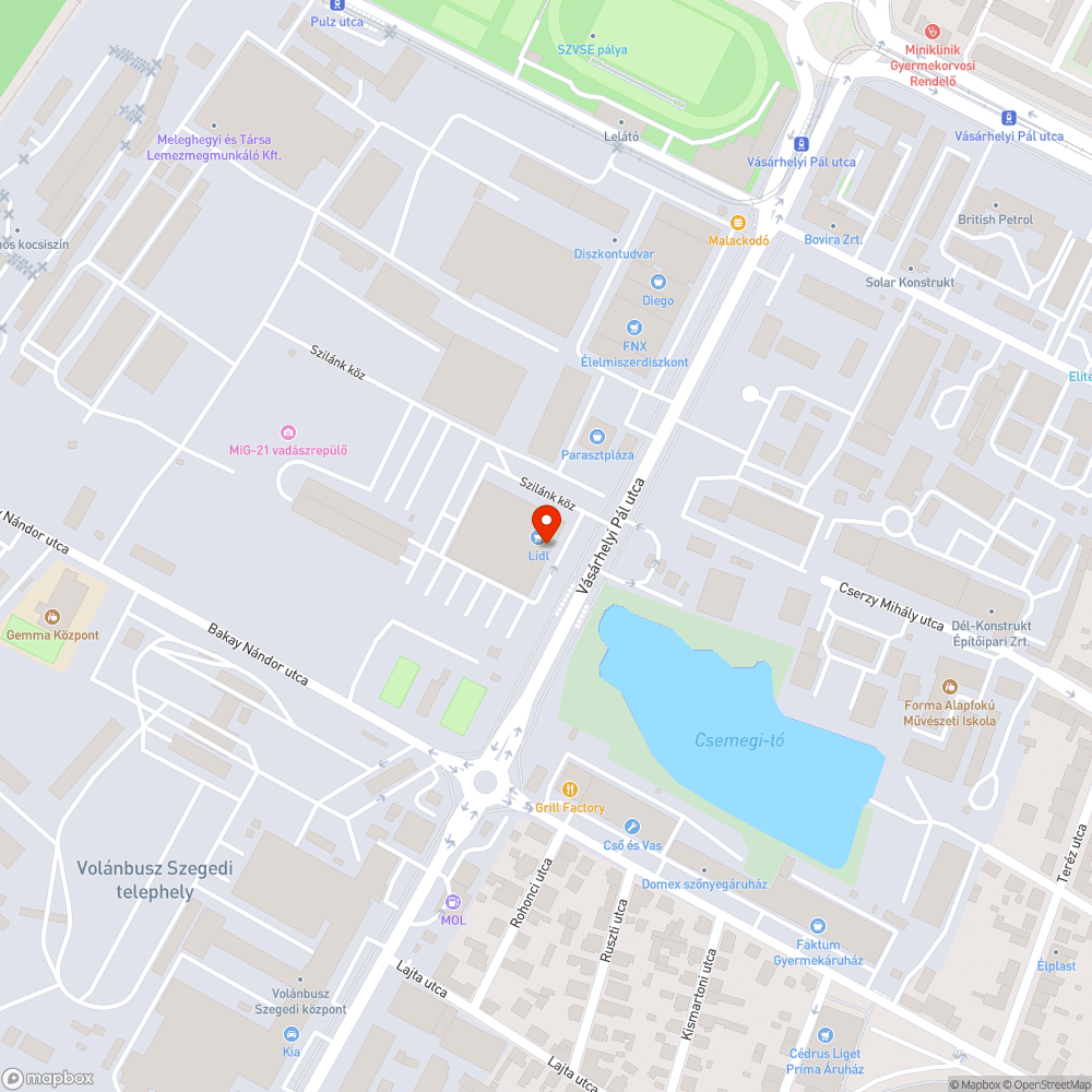 Szétmarcangolt lobogók bejelentés helye