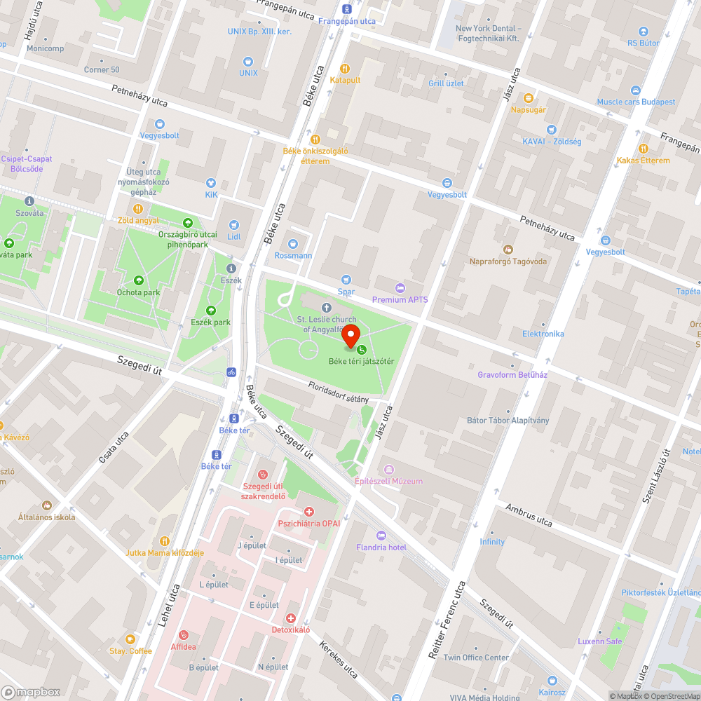 Kutyák elől elzárt rész bejelentés helye