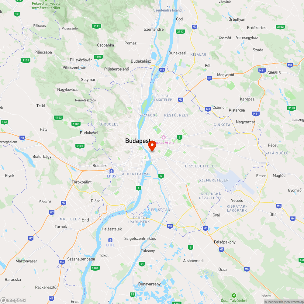 Szemét bejelentés helye