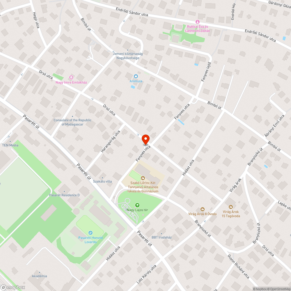 Leszakadt légkábel bejelentés helye