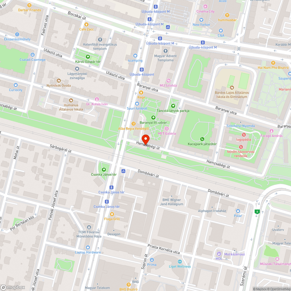 Kiszáradt fák bejelentés helye