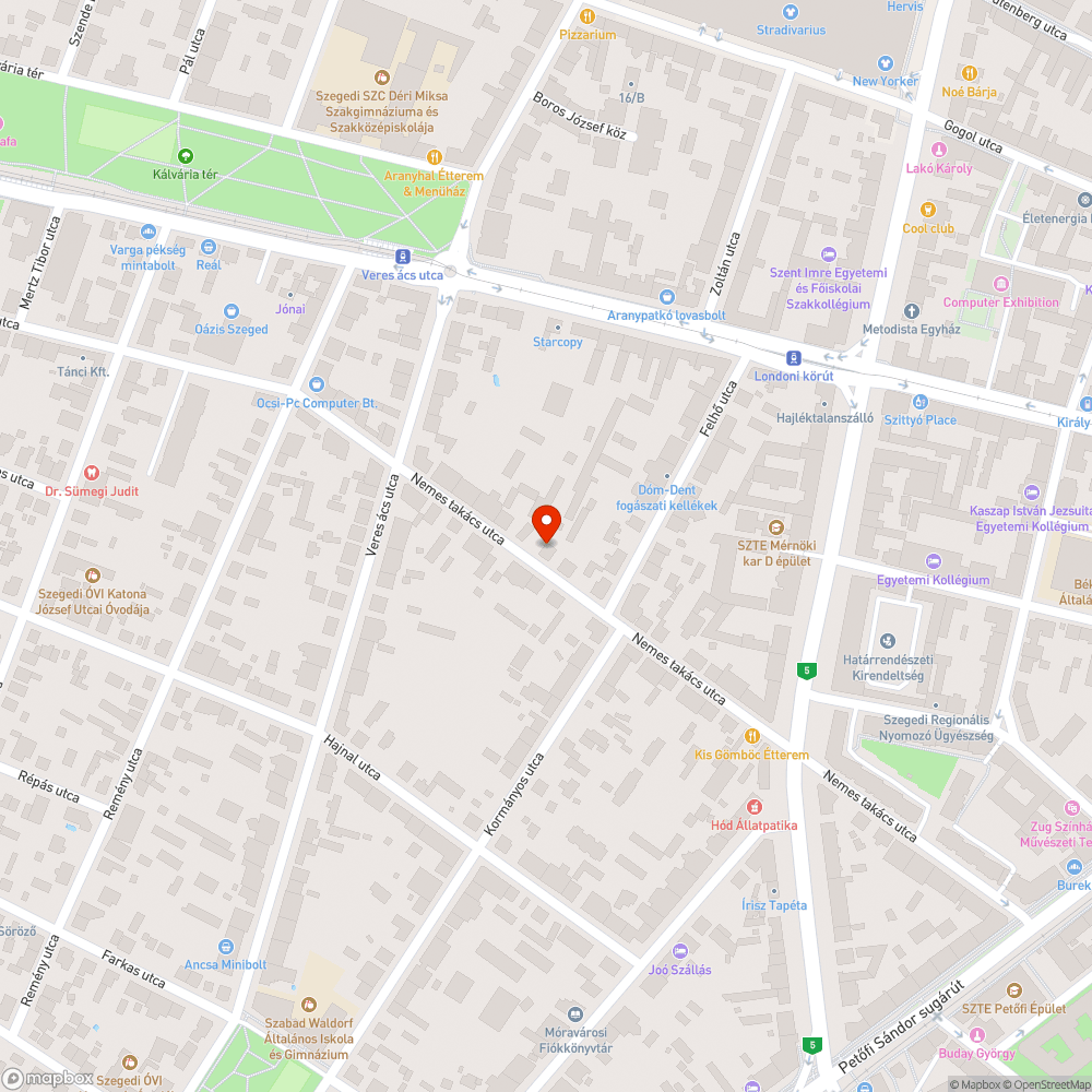 Hónapok óta nem használható járda bejelentés helye