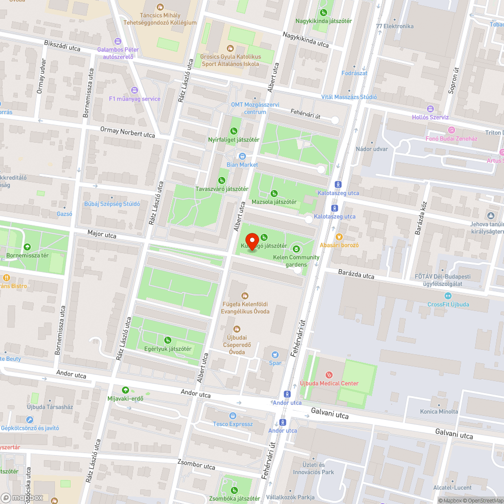 Elhagyott Focus bejelentés helye