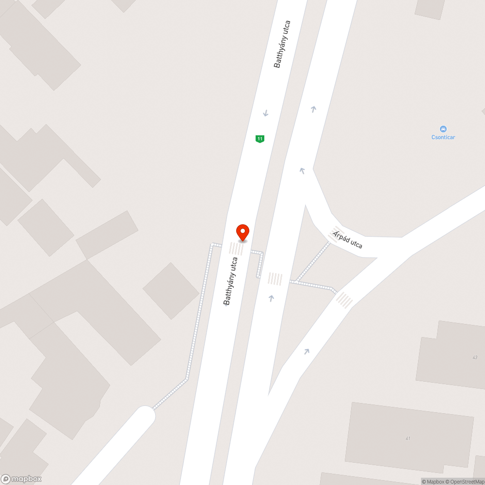 Kátyú a fedlap körül bejelentés helye