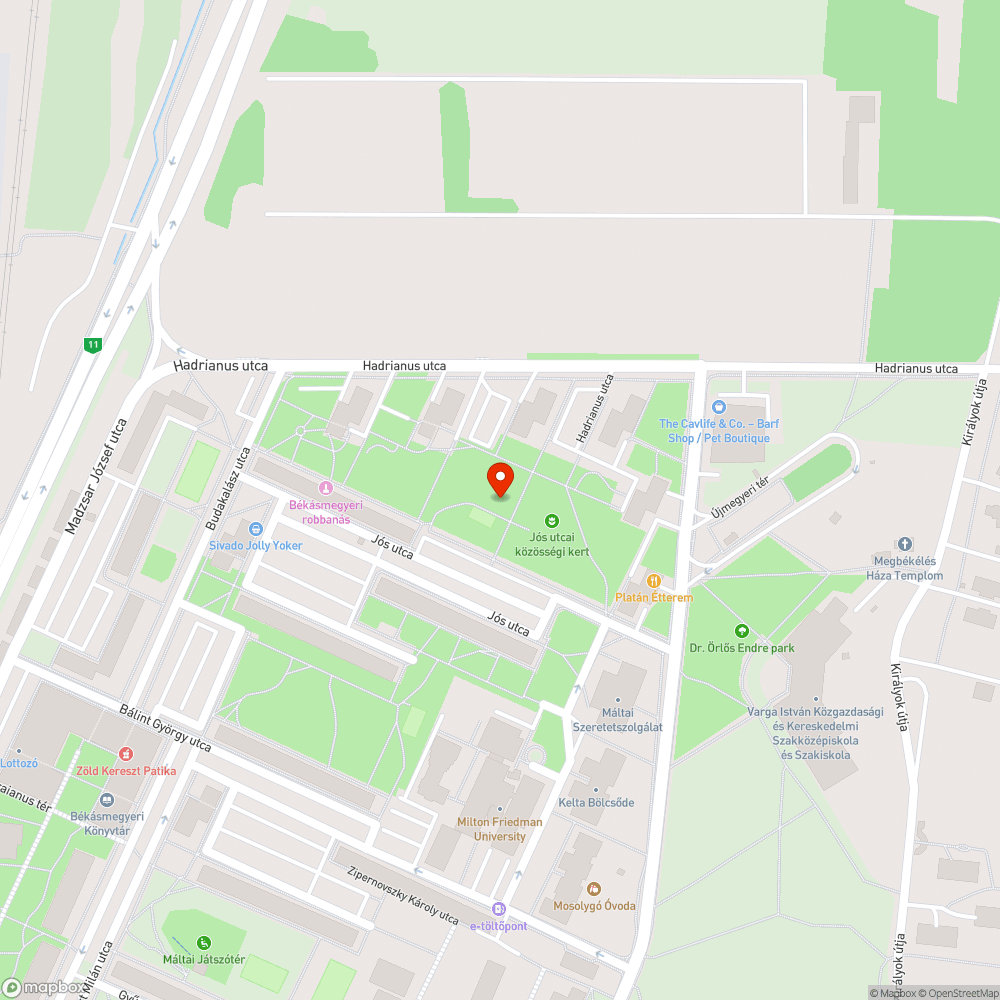 Rossz állapotú fitneszpark bejelentés helye