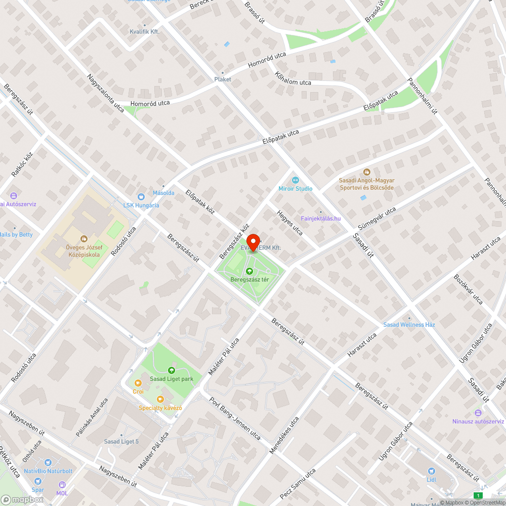 Bohócos játszótér mosdó bejelentés helye