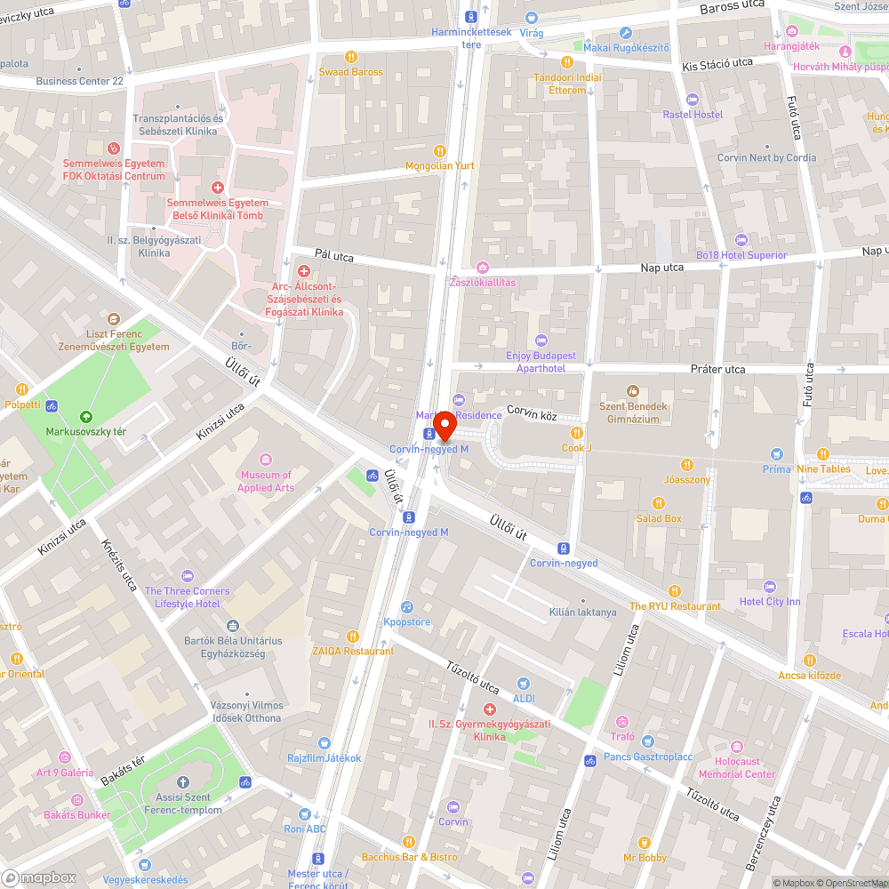 Balesetveszélyes billegő diszburkolat bejelentés helye