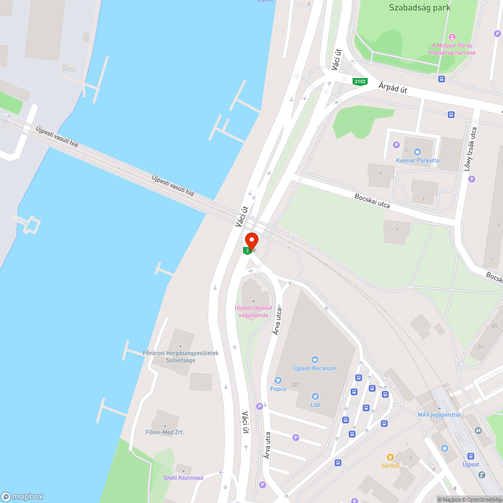 Töltés mellett szemét bejelentés helye