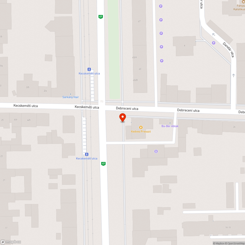 Rossz lámpa bejelentés helye