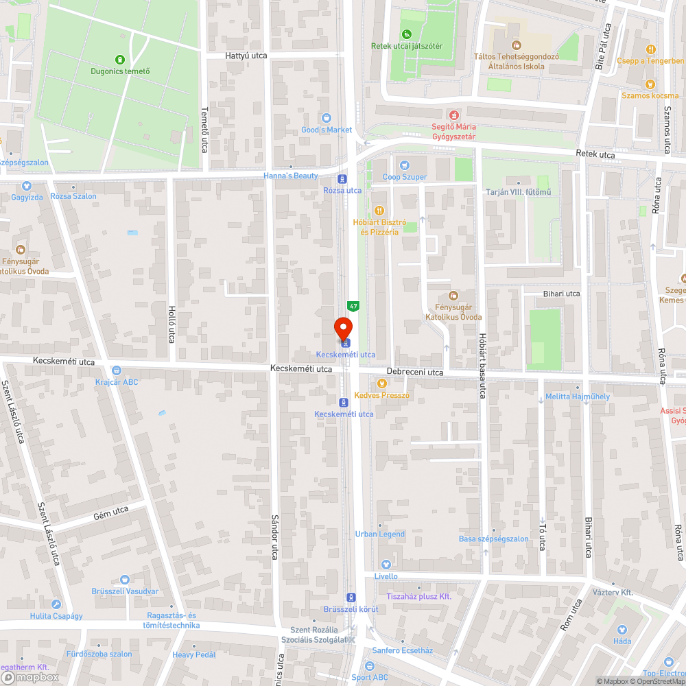 Rossz lámpák bejelentés helye