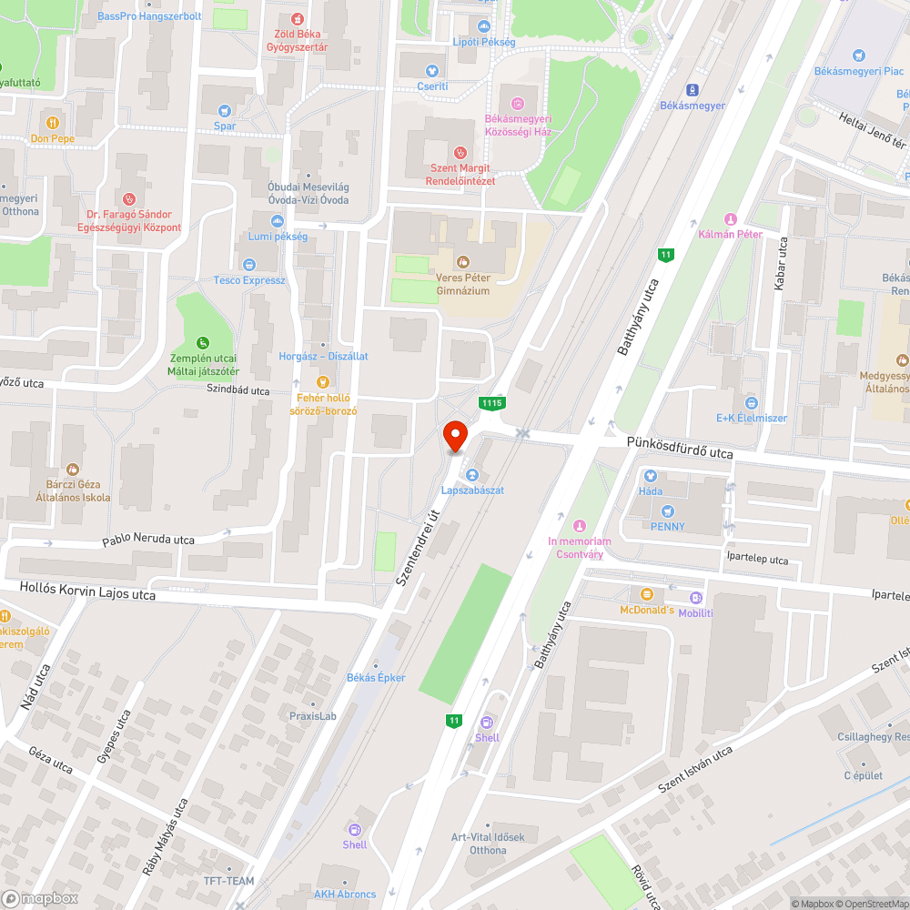 Kiesett pollerek bejelentés helye