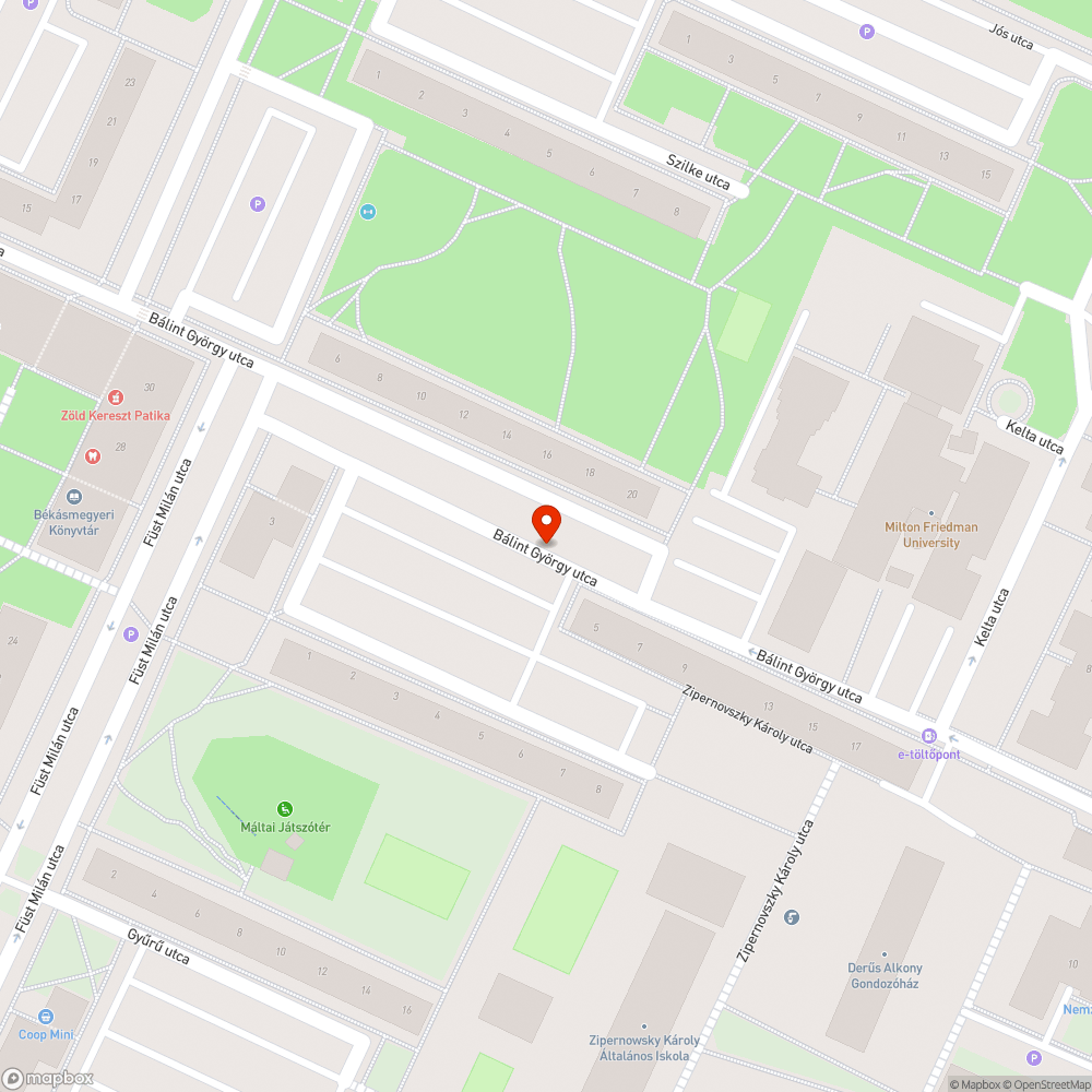 Kiégett bejelentés helye