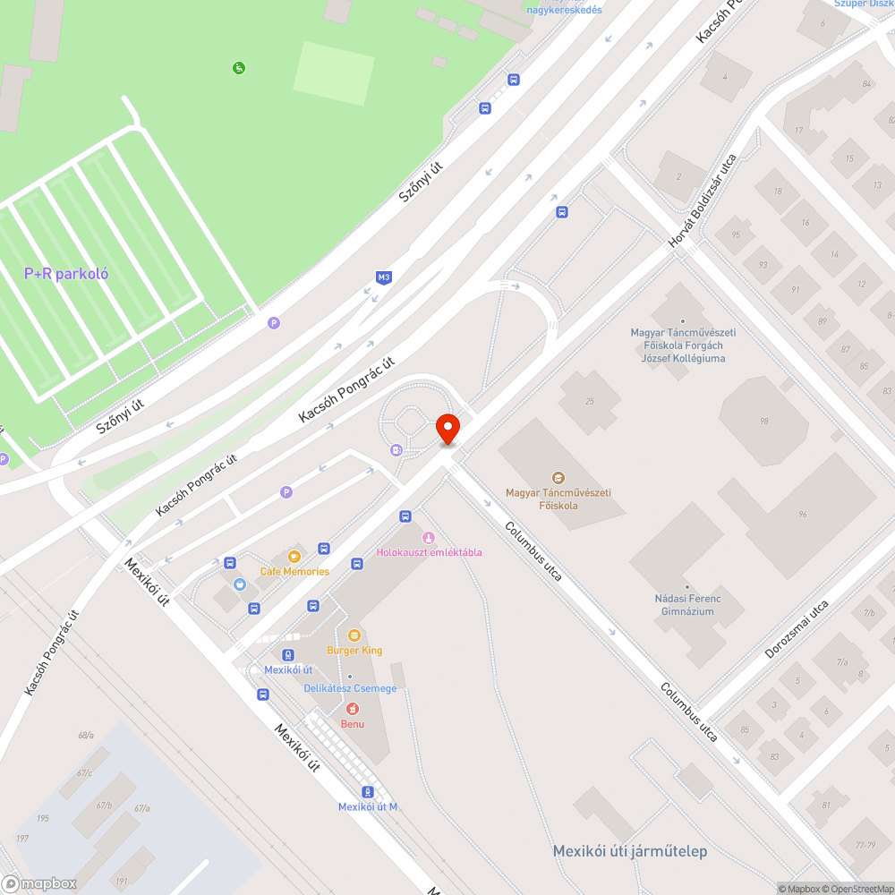 Eldugult víznyelő bejelentés helye