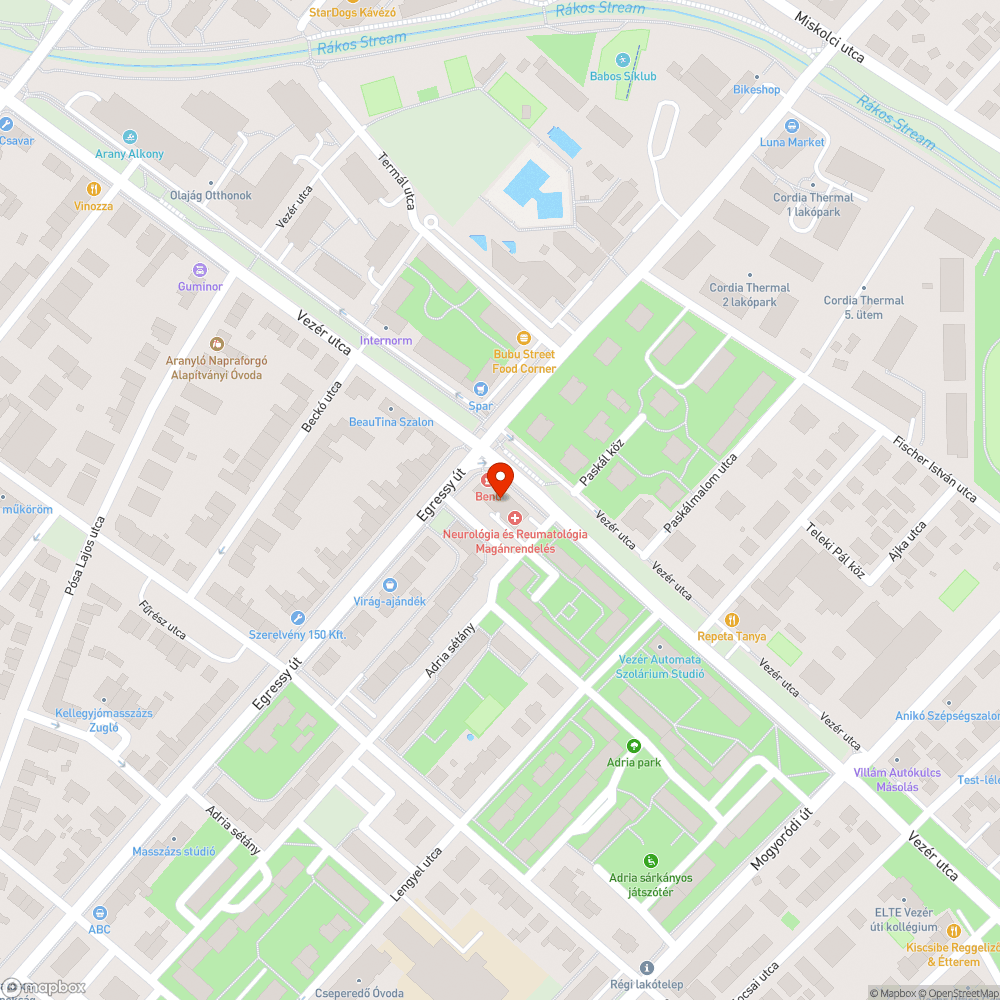 Elhagyott személyautó bejelentés helye