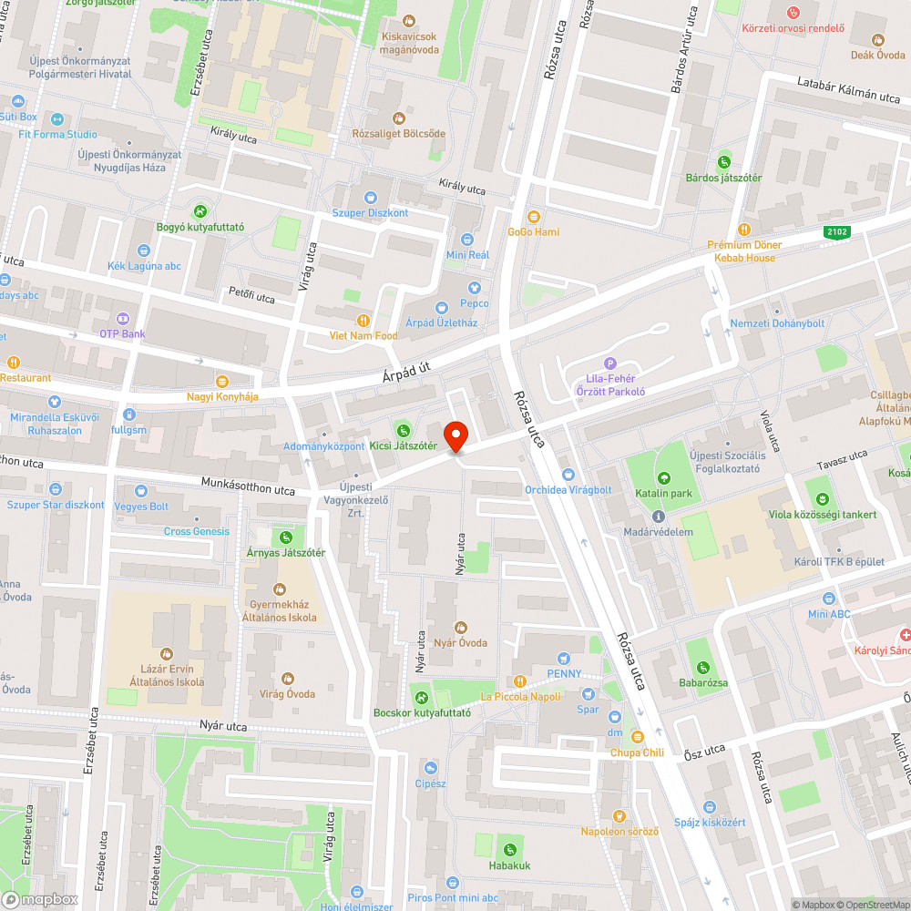 Gyalogosok akadályozása bejelentés helye